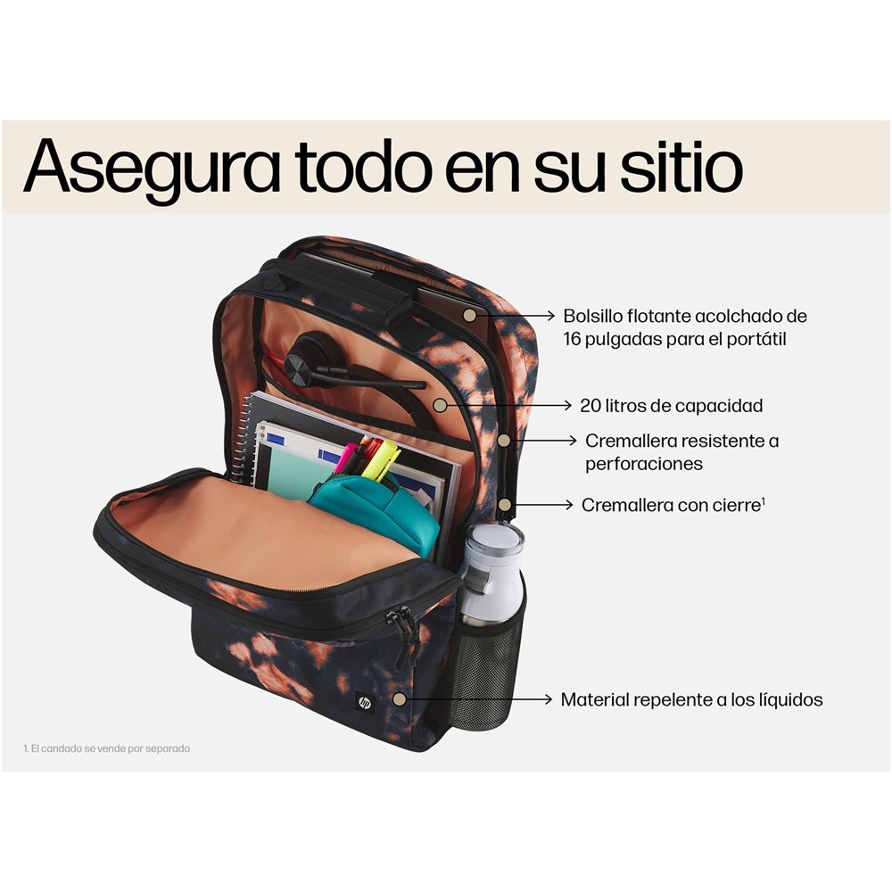 Mochila HP Campus XL Tie Dye