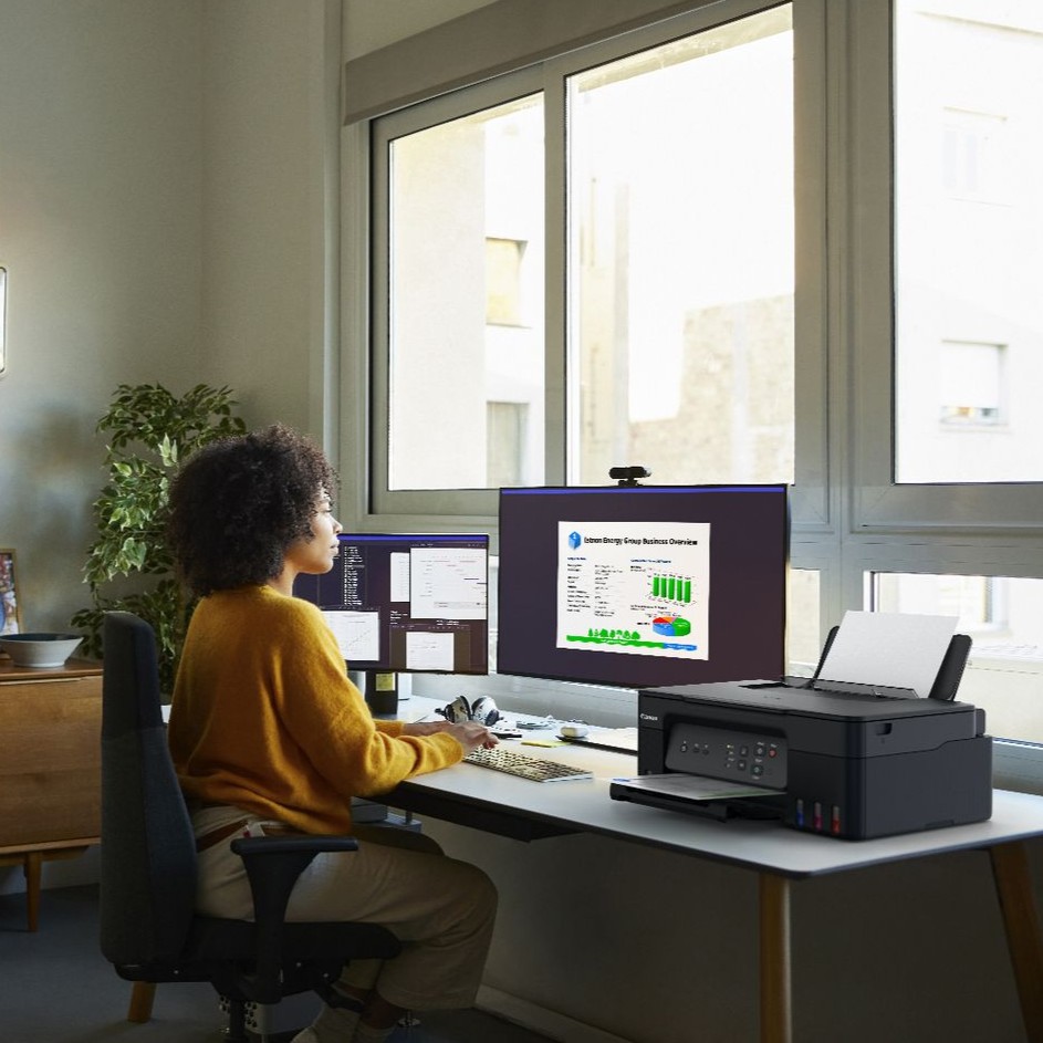 Impresora Multifuncional Canon PIXMA G2170 con Cable USB-A