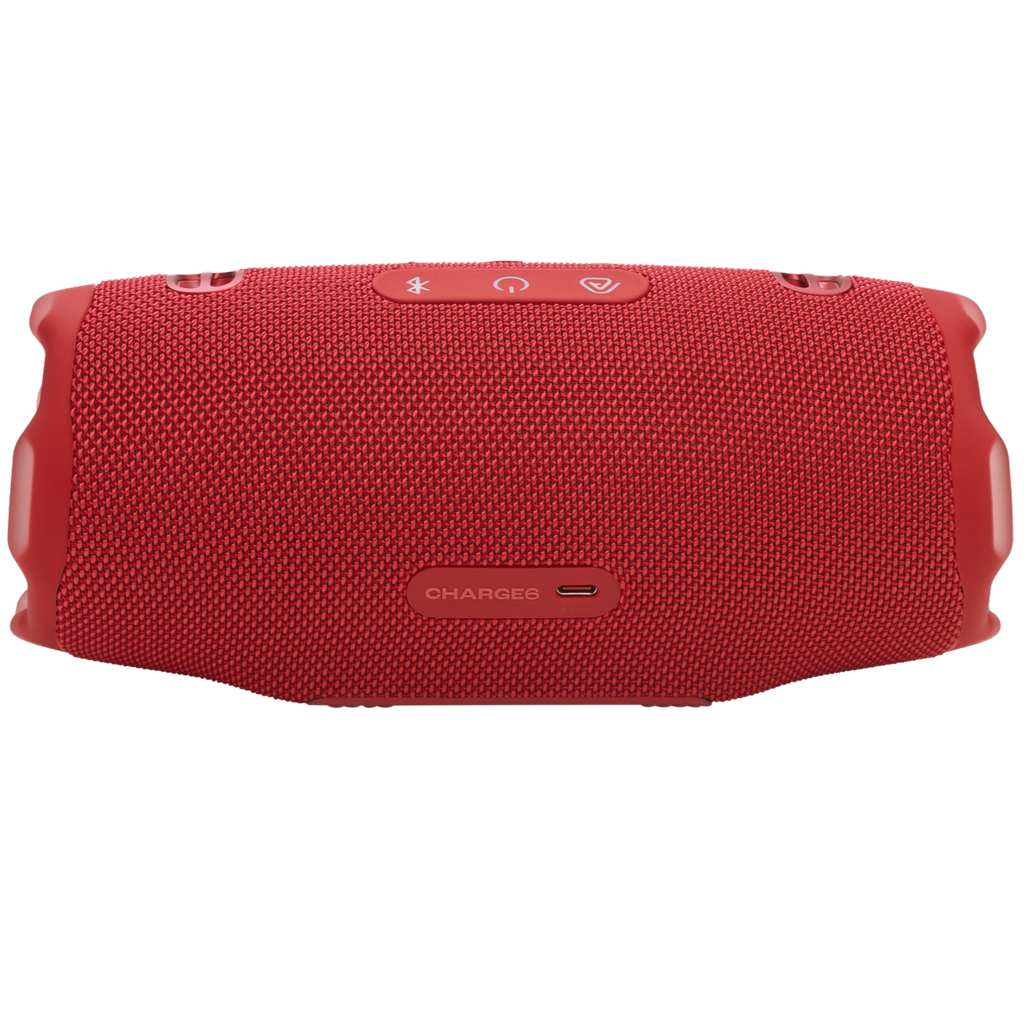 ​Bocina Recargable Bluetooth JBL Charge 6 Red​ de Color Rojo