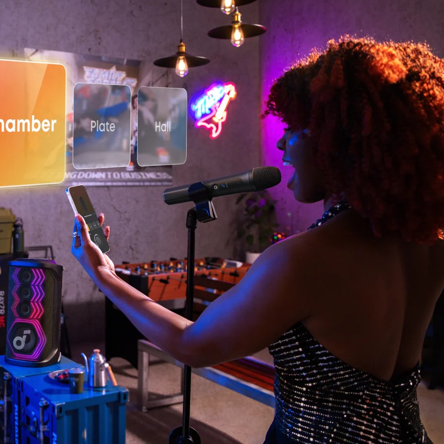 Bocina soundcore Rave 3S Negra