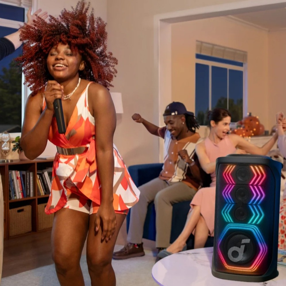 Bocina soundcore Rave 3S Negra