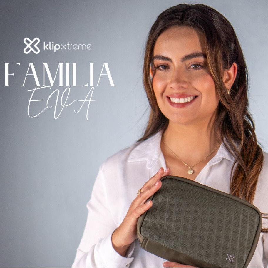 Organizador Klip Xtreme Eva de Color Verde para Tecnología