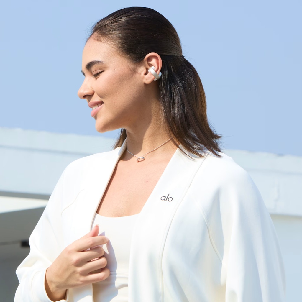 Audífonos Bluetooth soundcore AeroClip Champagne Mist