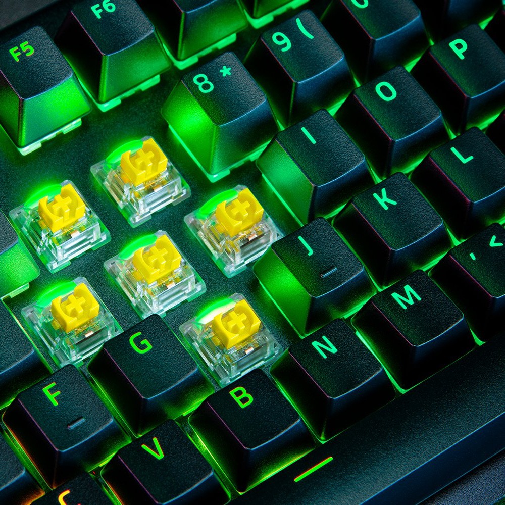 Teclado Gamer Mecánico Razer BlackWidow V4 Pro Black Negro