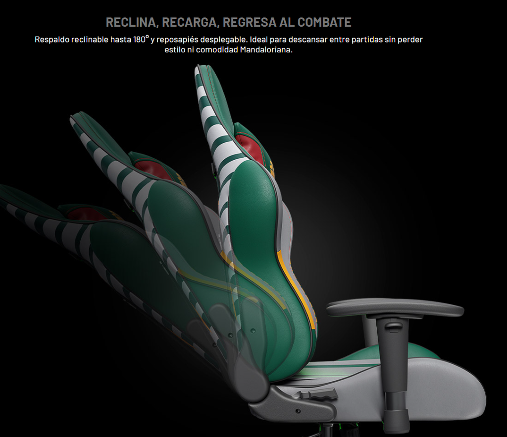 Silla Gamer Primus Thrónos 200S Edición Star Wars Bobba Fett