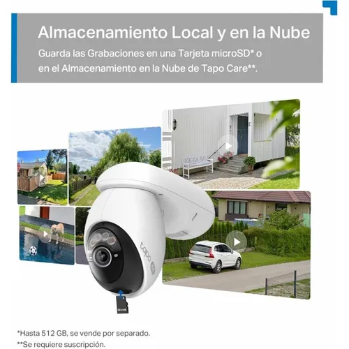 Cámara de Vigilancia Wi-Fi + Panel Solar TP-Link Tapo C660 KIT