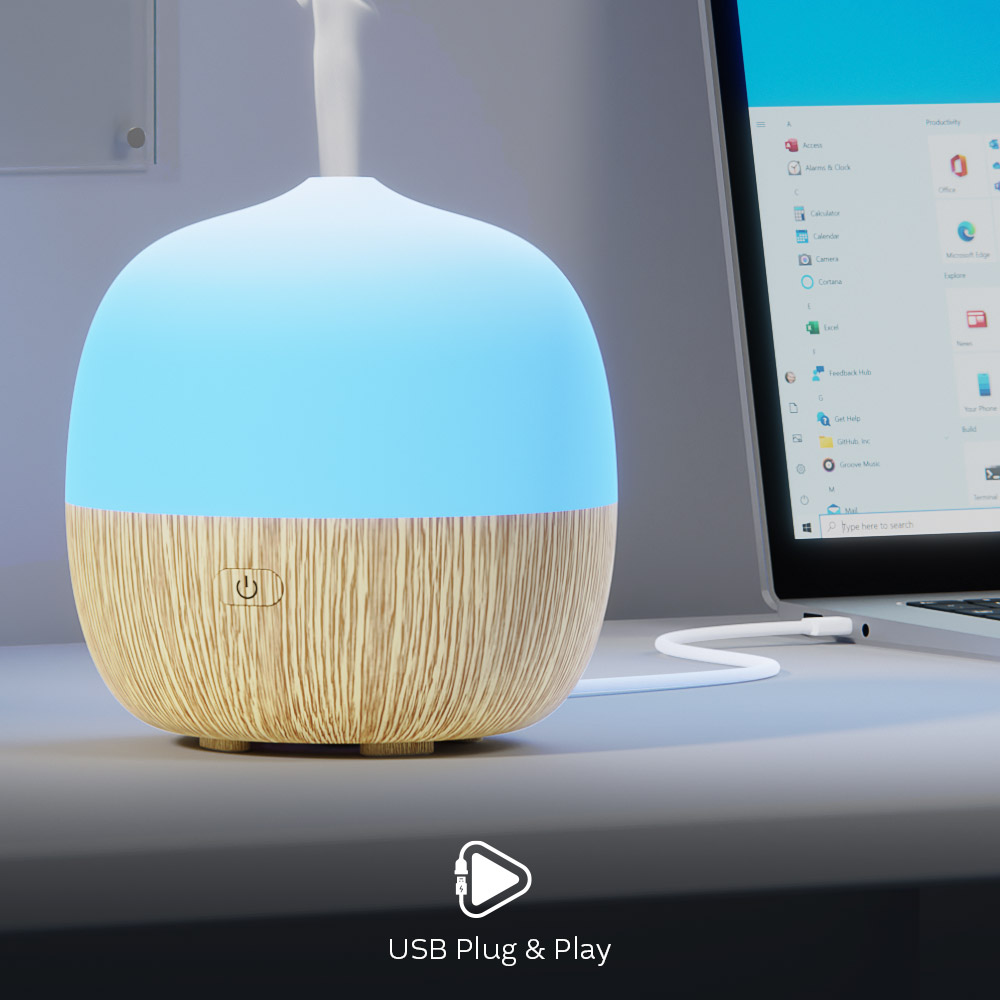 Difusor de Aroma Inteligente Wi-Fi Nexxt