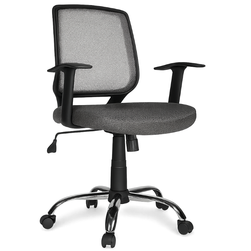 Silla Ejecutiva de Escritorio Xtech Ginebra de Color Negro