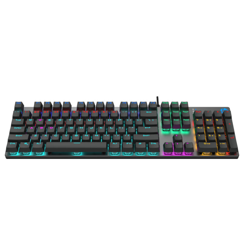 Teclado Gamer Mecánico HP GK400F RGB con Cable USB-A