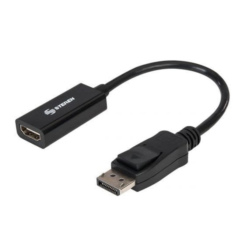 ​Adaptador Steren de DisplayPort a HDMI