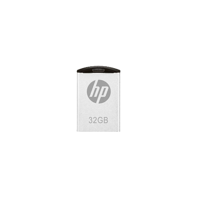 Memoria USB-A 2.0 HP v222w Silver de 32 GB de Color Plateado