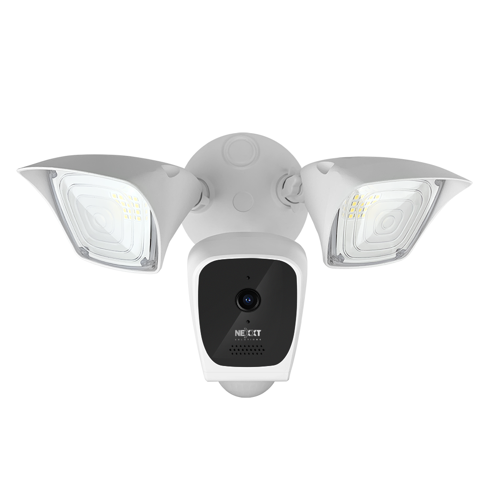 Cámara de Seguridad Wi-Fi Fija con Reflectores Nexxt para Exteriores