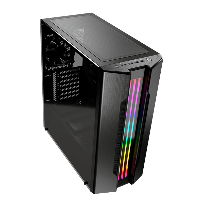 Case Gamer Cougar Gemini S 2020 Iron Gray de Color Gris Hierro