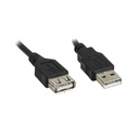 Extensión USB 2.0 Xtech Macho a Hembra
