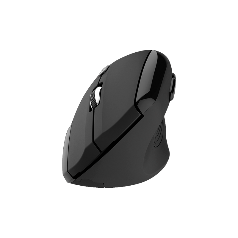 Mouse Ergonómico e Inalámbrico Klip Xtreme EverRest de Color Negro
