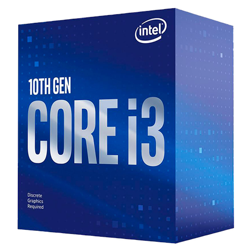 Procesador Intel Core i3-10100F a 3.6 GHz