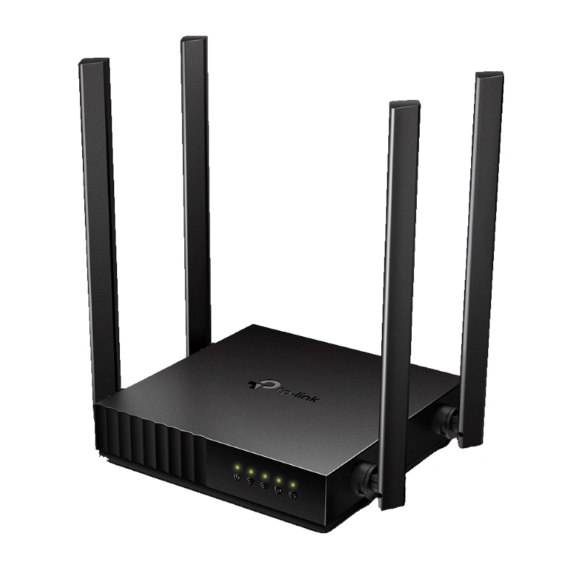 Router TP-Link Archer C50(ES) Ver:6.0 de 4 Antenas Color Negro