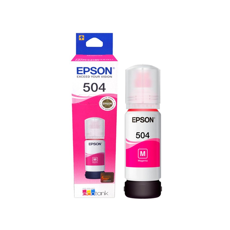 Botella de Tinta Epson T504320 Color Magenta