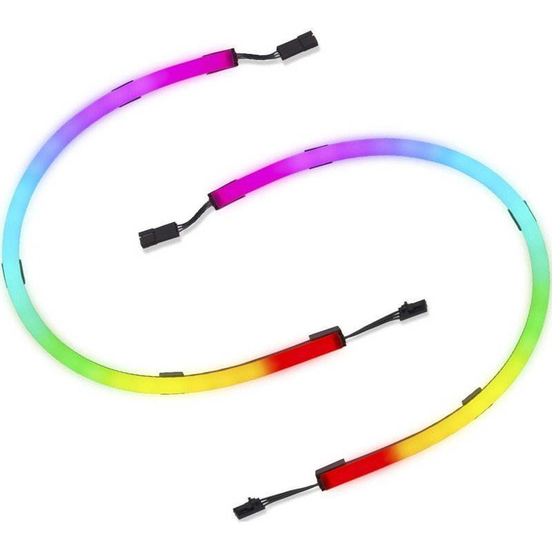 Kit de Expansión de 2 Tiras LED de 450 mm Corsair iCue LS100 Smart Lighting Strip Expansion Kit