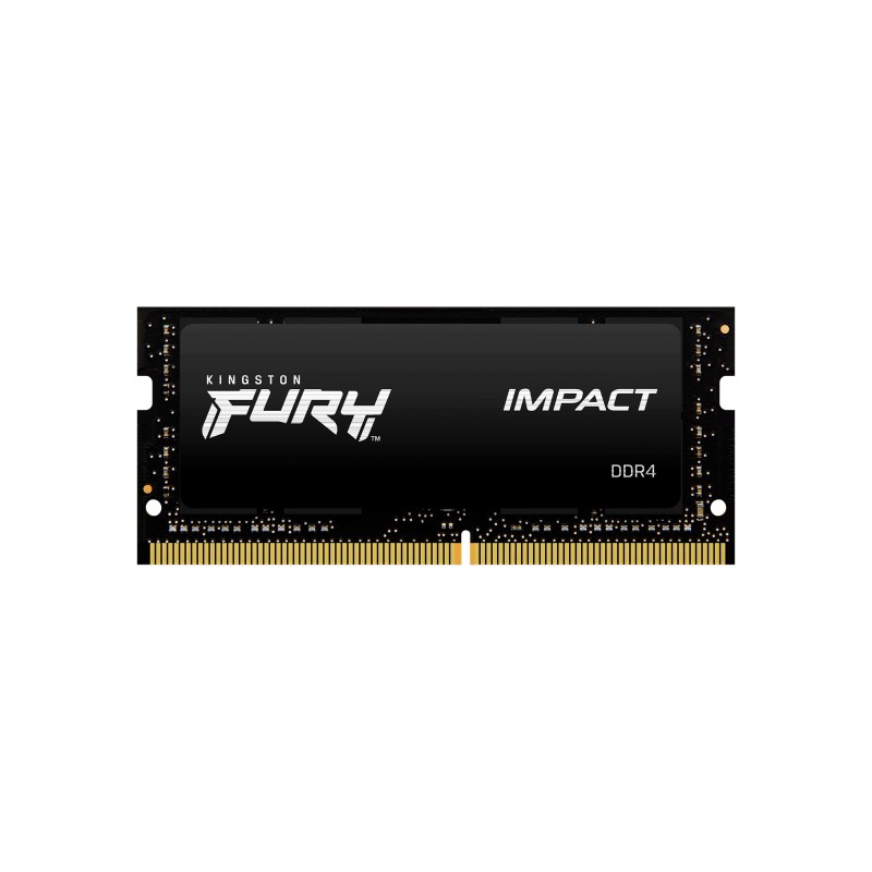 Memoria RAM DDR4 Kingston Fury Impact 8 GB a 3200 MHz SODIMM para Computadora Portátil