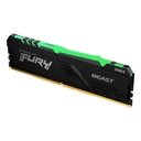 Memoria RAM DDR4 Kingston Fury Beast RGB de 8 GB a 3200 MHz