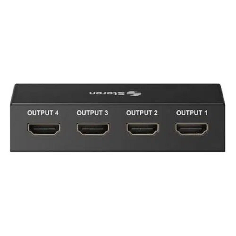Divisor con Amplificador Steren HDMI de 4 Salidas