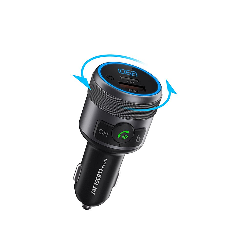 Transmisor FM Bluetooth Argom Tech Spectro T1