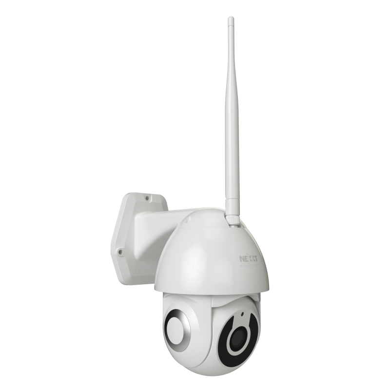 Cámara de Seguridad Inteligente Wi-Fi Nexxt Motorizada para Exteriores
