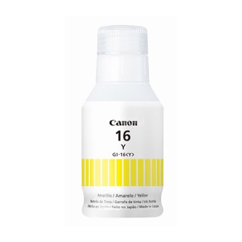Botella de Tinta Canon GI-16<Y> Color Amarillo