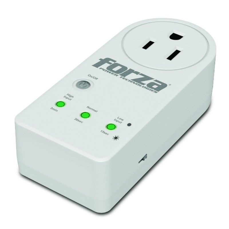 Protector de Voltaje Forza Zion-2K10 Blanco