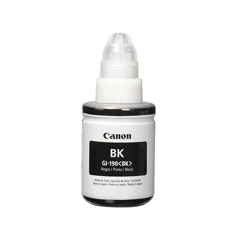 ​​​Botella de Tinta Canon GI-190<BK> Color Negro