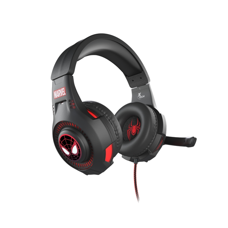 Audífonos Gamer Xtech Edición Marvel Spider-Man Miles Morales