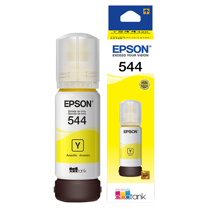 Botella de Tinta Epson T544420 Color Amarillo
