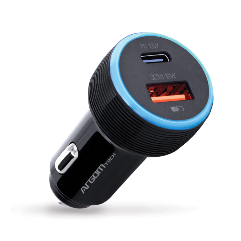 Adaptador de Corriente Argom Tech Force 1 para Automóvil