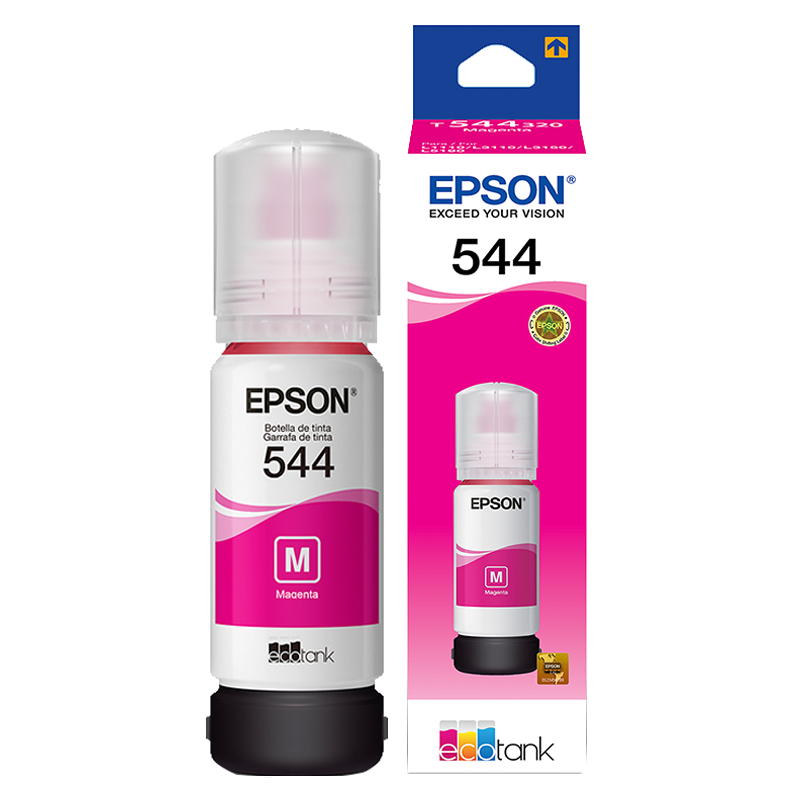 [C13T00N32A] ​​​Botella de Tinta Epson T544320 Color Magenta