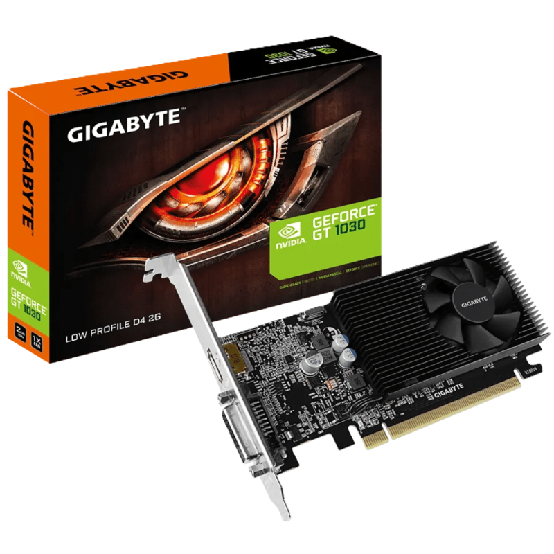 Tarjeta de Video Gigabyte D4 2G Nvidia GeForce GT 1030 de 2 GB