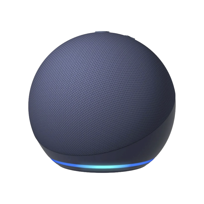 Asistente Inteligente Amazon Alexa Echo Dot 5 Deep Sea Blue Color Azul Marino Profundo Quinta Generación