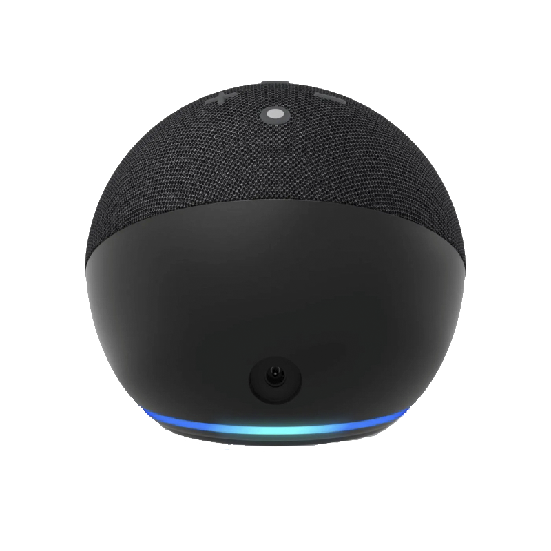 Asistente Inteligente Amazon Alexa Echo Dot 5 Charcoal Color Negro Carbón de Quinta Generación