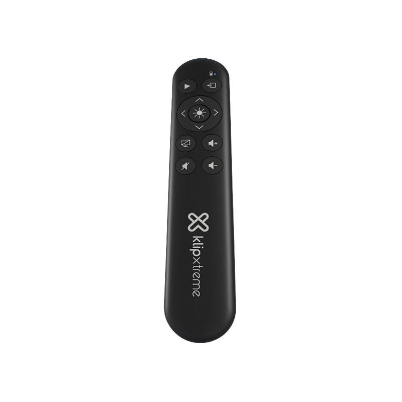 Presentador Inalámbrico Klip Xtreme para Diapositivas Color Negro