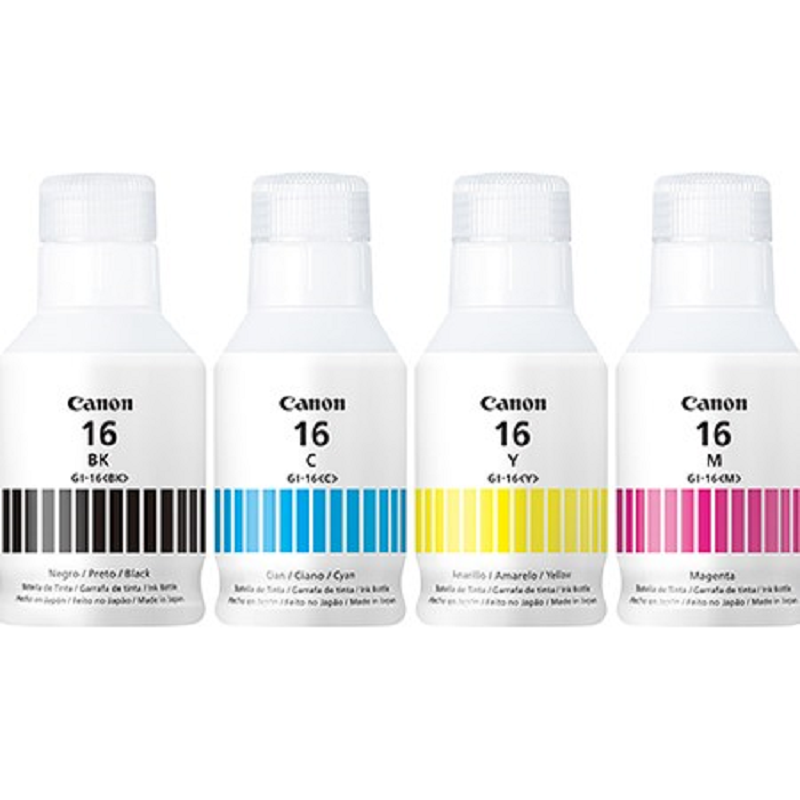 MEGA Kit de 4 Tintas Canon GI-16
