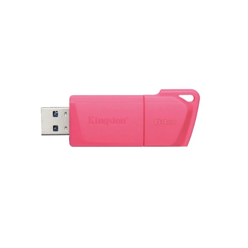 Memoria USB-A 3.2 Neon Pink Kingston Data Traveler Exodia M 64 GB