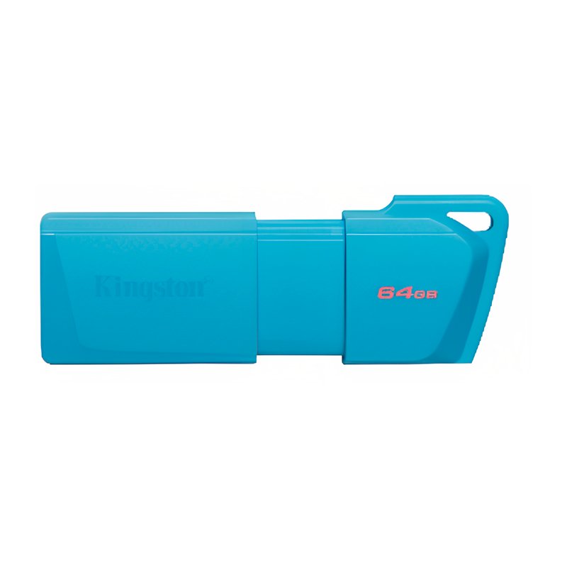 Memoria USB-A 3.2 Aqua Blue Kingston Data Traveler Exodia M 64 GB