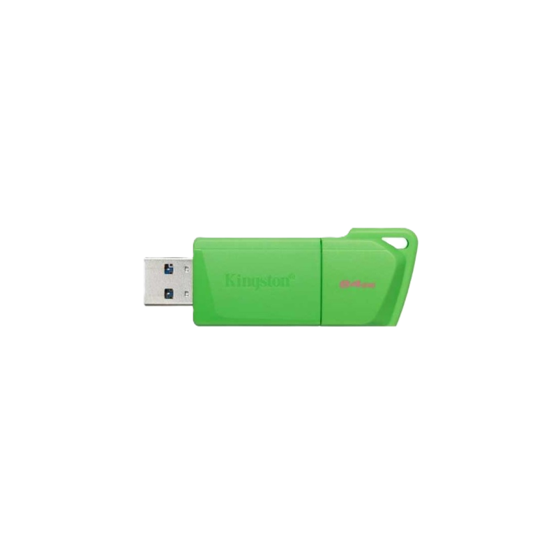 Memoria USB-A 3.2 Aqua Green Kingston Data Traveler Exodia M 64 GB