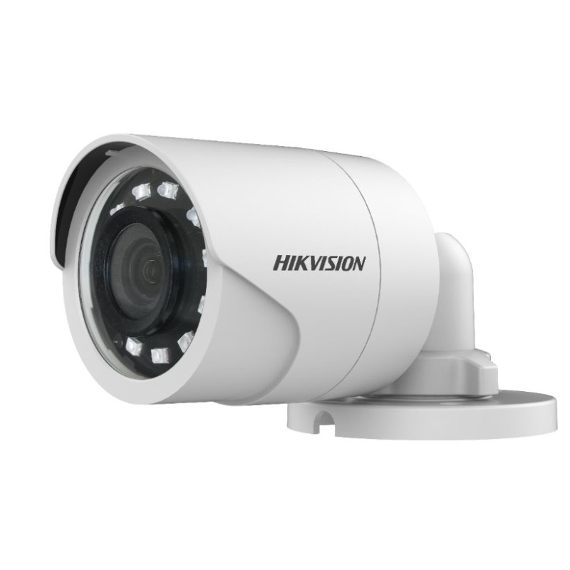 Cámara de Vigilancia Fija Hikvision Turbo HD Mini Bullet Tipo Bala de 2 MP