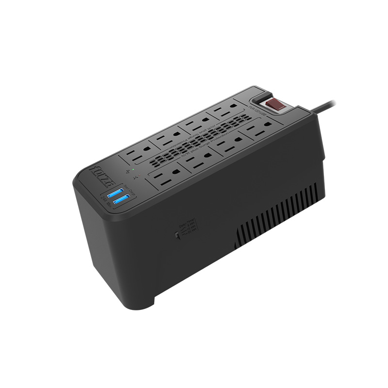 Regulador de Voltaje Forza de 1,200 VA y 600 Watts