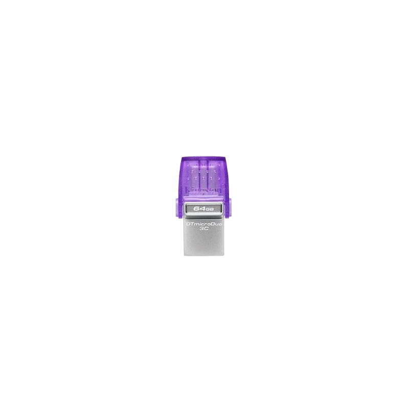Memoria USB-A 3.2 y USB-C OTG Kingston DataTraveler microDuo 3C de 64 GB