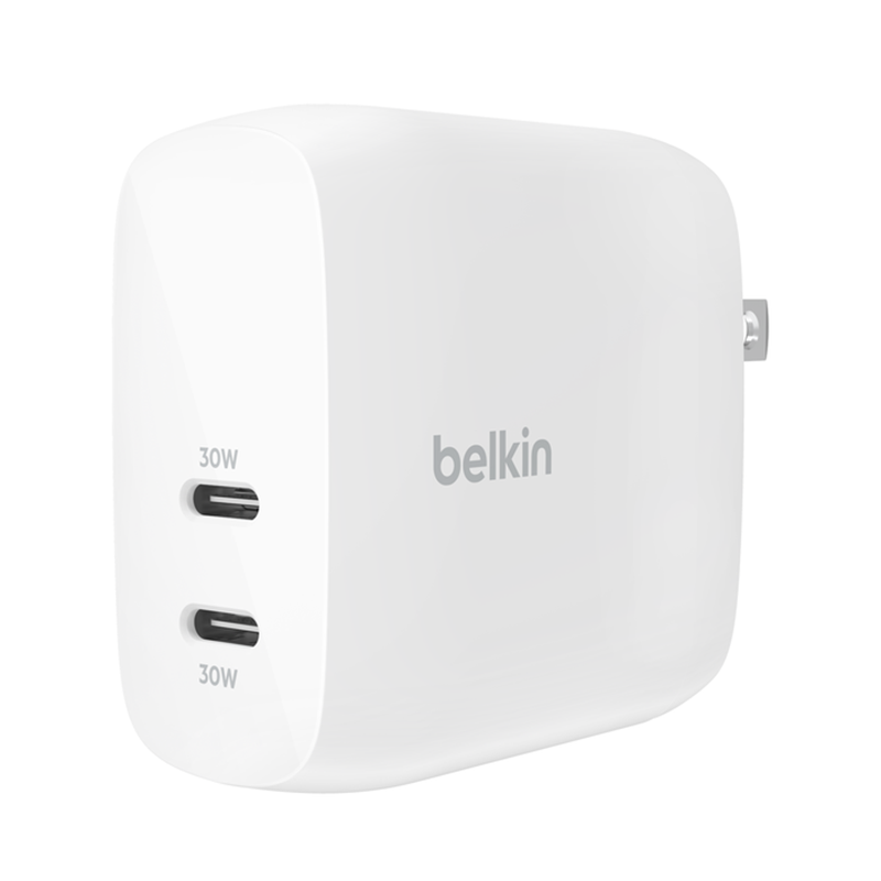 Adaptador de Corriente Belkin BoostCharge Pro de 60 Watts Blanco