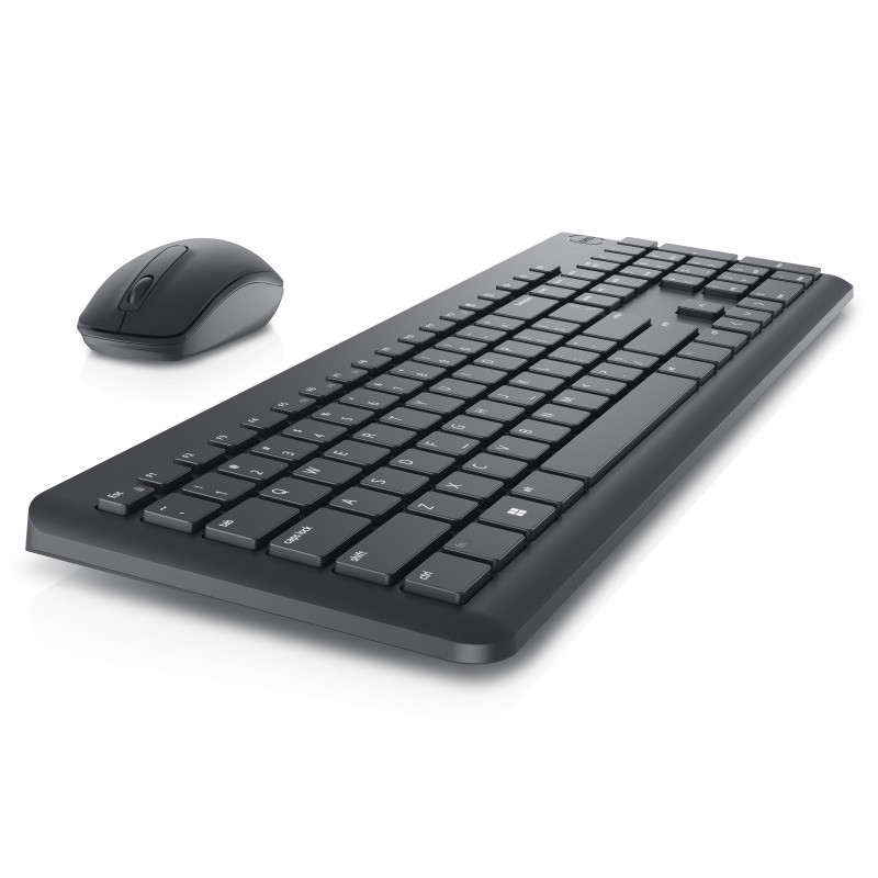 ​Mouse + Teclado Inalámbricos Dell Black de Color Negro​