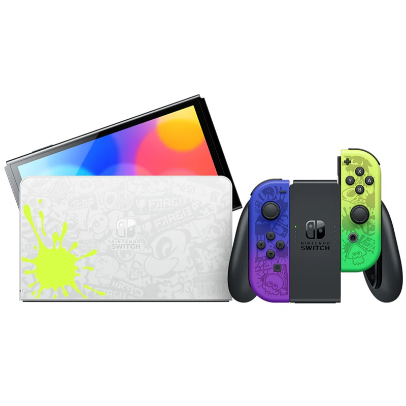 ​​Consola Nintendo Switch OLED Splatoon 3 Edition para Videojuegos​​