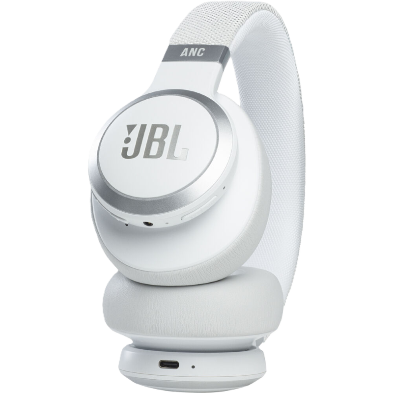 ​Audífonos Bluetooth JBL Live 660NC de Color Blanco​